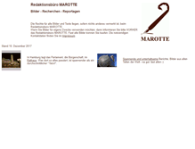 Tablet Screenshot of marotte.de